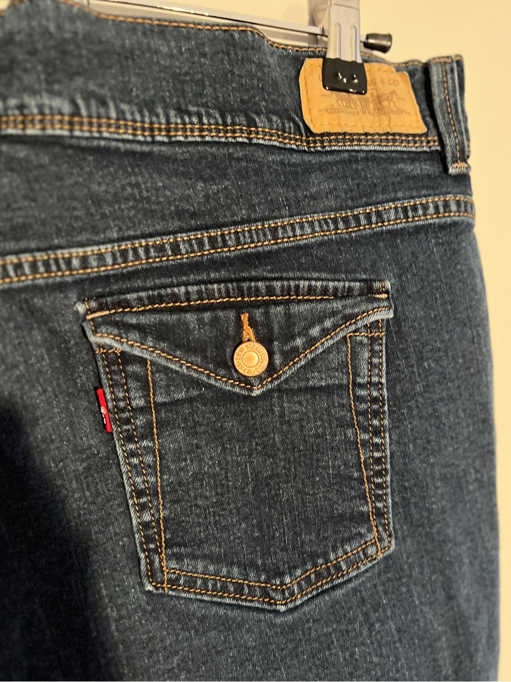 515 Jeans Levi's Blue Denim Jean Shorts - Picture 2 of 7